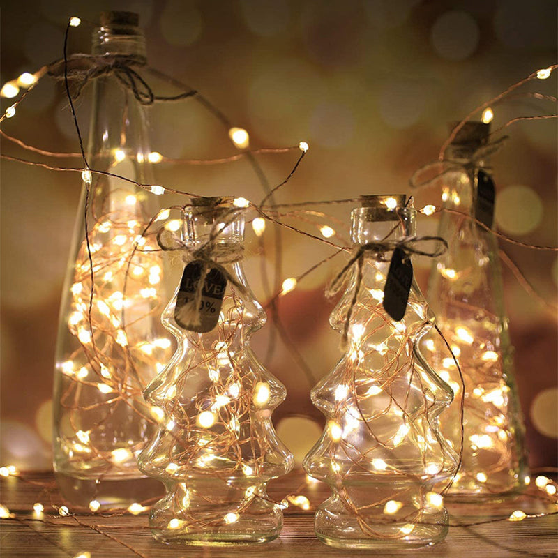USB Remote Control Copper Wire Light String for Holiday Decoration