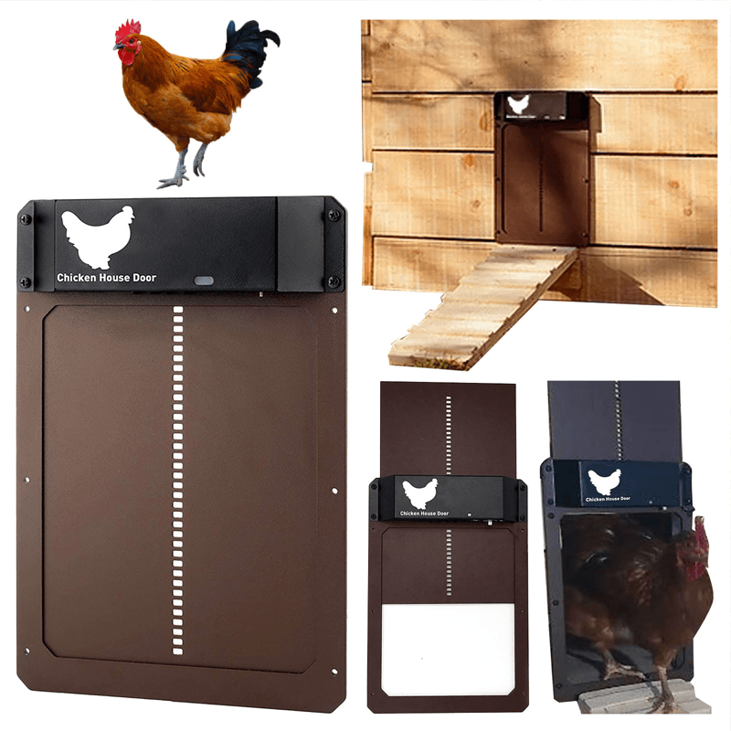 Automatic Chicken Coop Door with Light Sensing