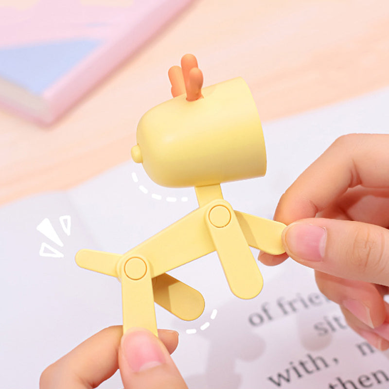 LED Cute Pet Night Light Decorative Ornament Gift Portable Mini Phone Holder Creative Led Desk Lamp