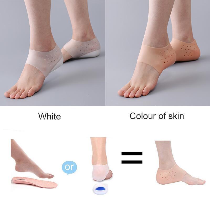 Pair Of Invisible Orthopedic Height Increase Insoles