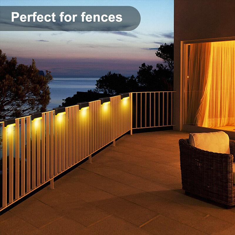 Outdoor Waterproof Stair Solar Lights (4 PCS)