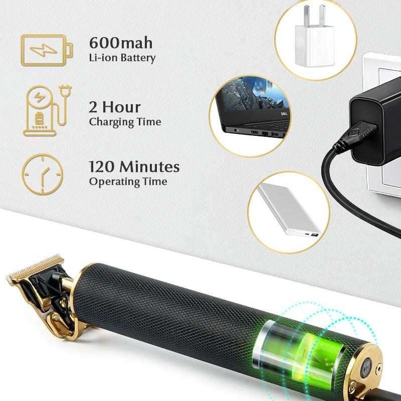 Cordless Trimmer Men Hair Clipper