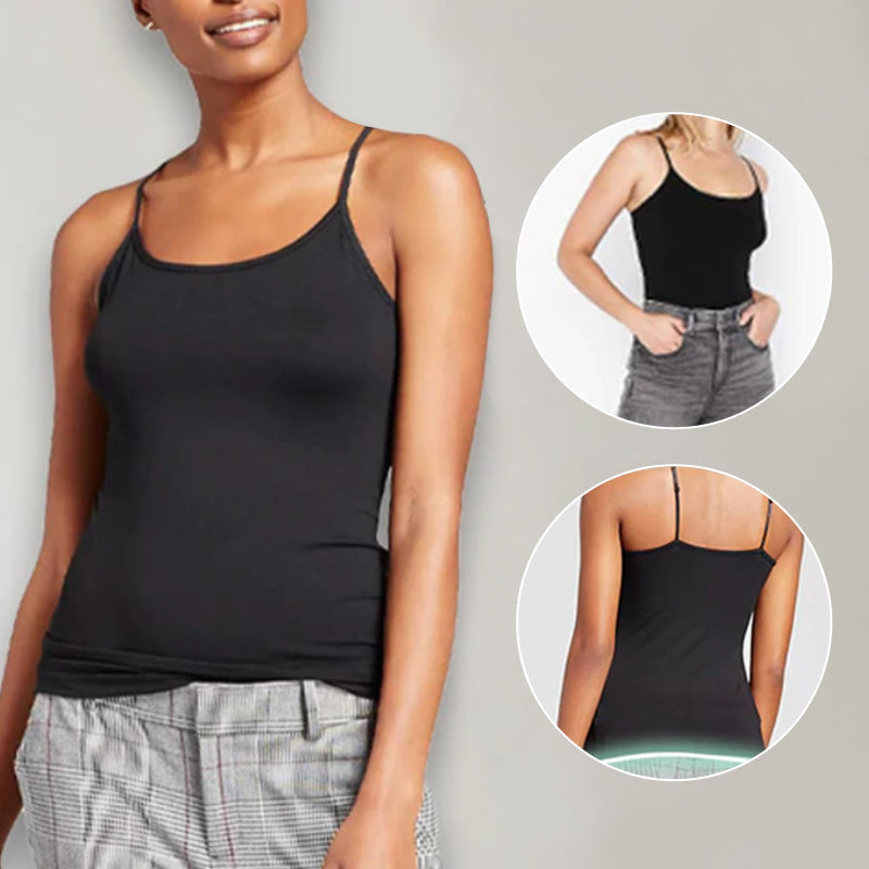 Women’s Tank Top with Built in Removable Bra