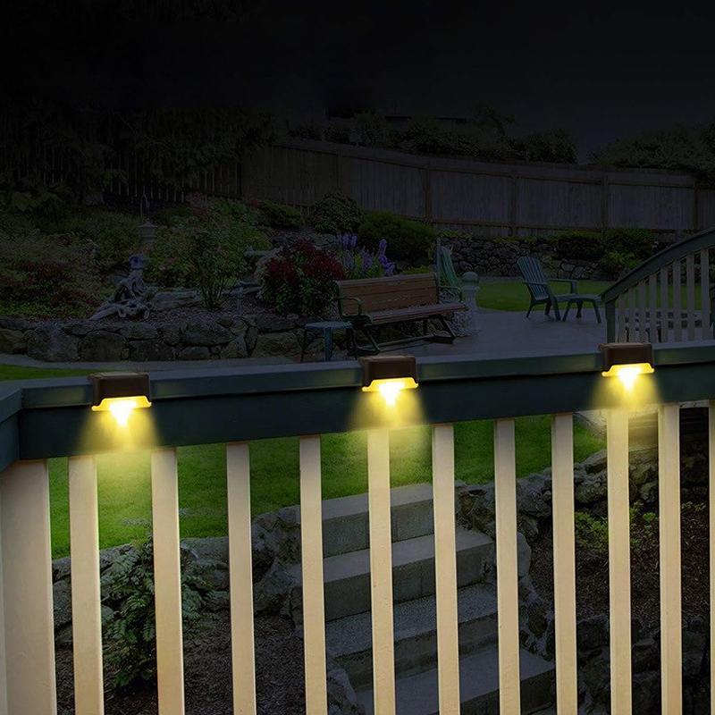 Outdoor Waterproof Stair Solar Lights (4 PCS)