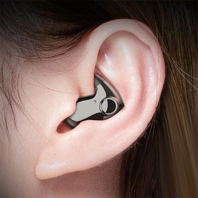 Invisible Sleep Wireless Earphone Waterproof, Double Noise-Cancelling