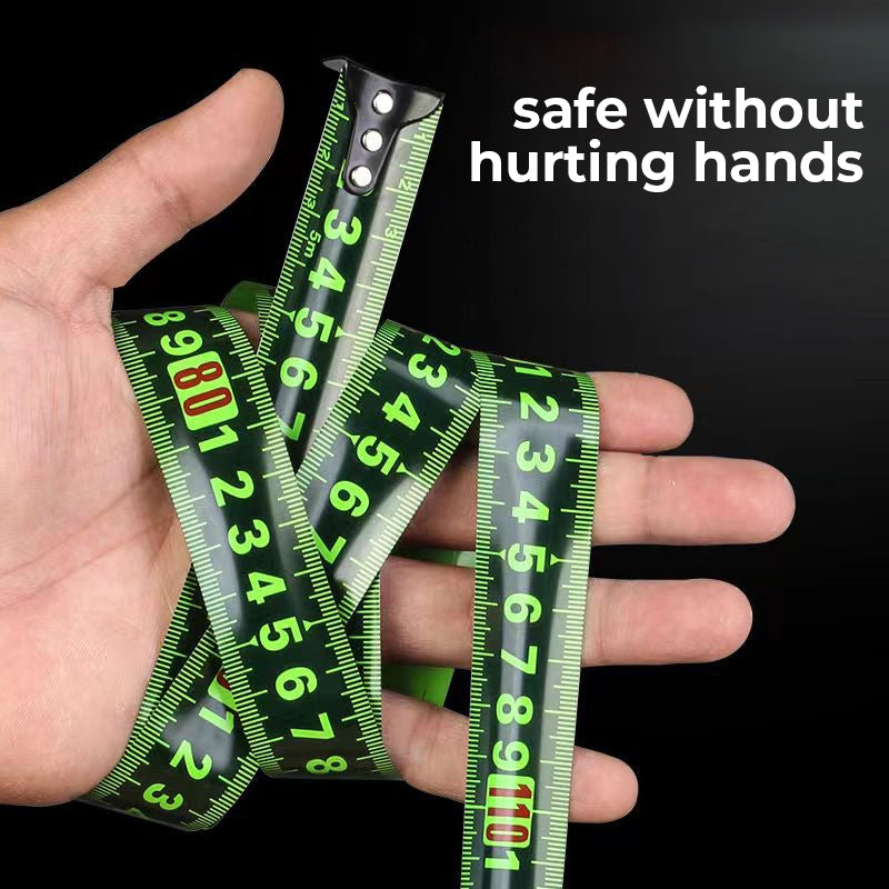 Fluorescent steel tape measure🙌Sharing with your neighbour🙌