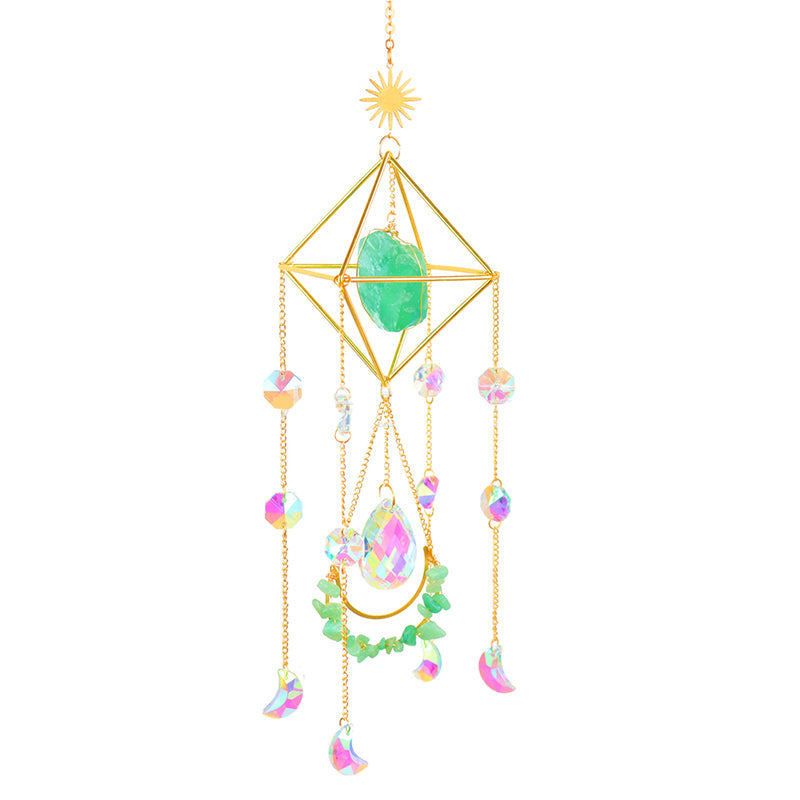Colorful Gravel Decorative Pendant