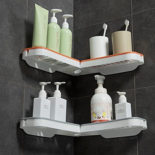 ✨Hot Sale✨Bathroom 180° Rotatable Corner Punch-Free Rack