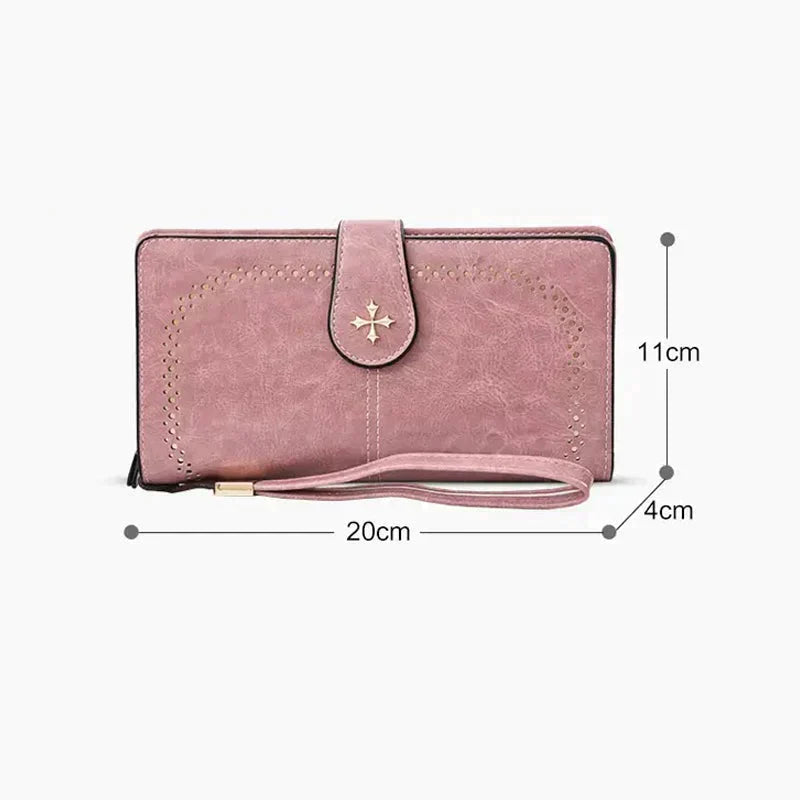 Women's Multifunction Wallet Zipper Handbag