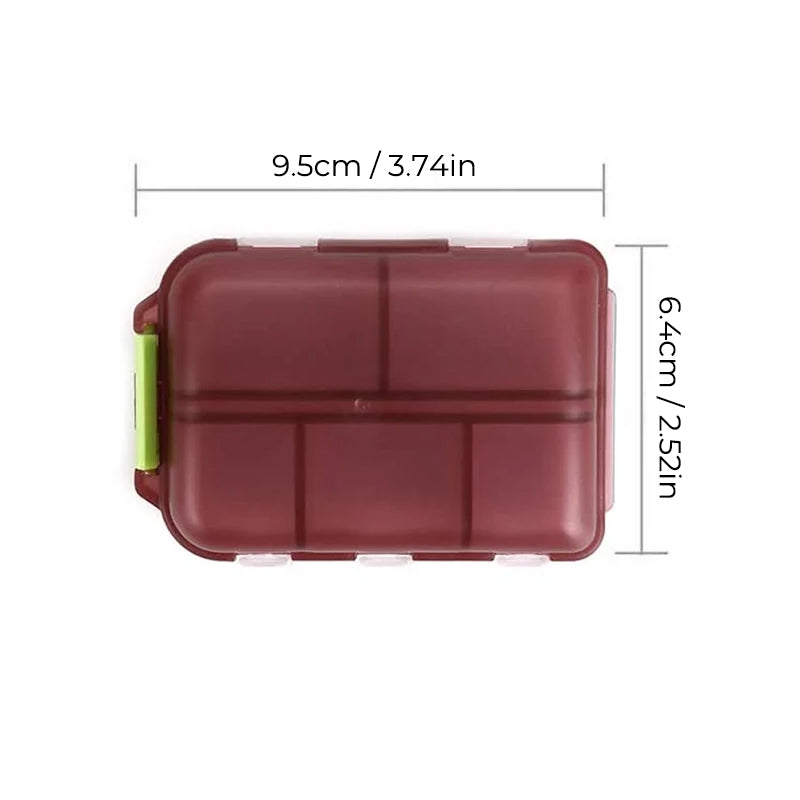 Portable Pill Box🎁Medicines, jewellery, parts can all be put in this tiny box!