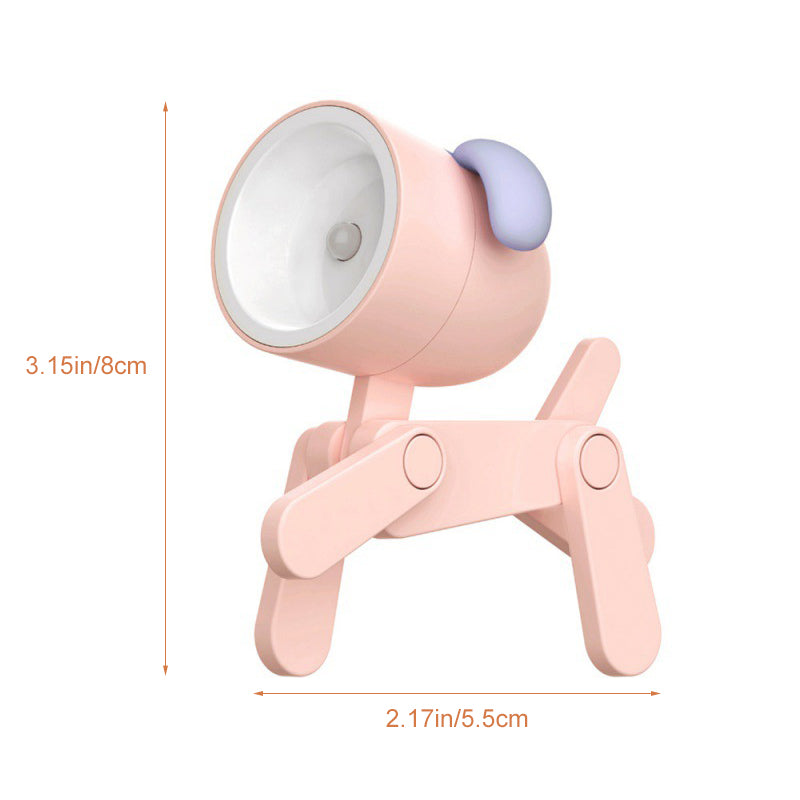 LED Cute Pet Night Light Decorative Ornament Gift Portable Mini Phone Holder Creative Led Desk Lamp