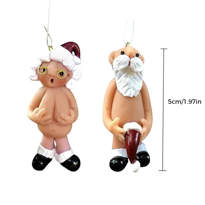 🎄Santa Claus Pendant Resin Christmas Tree Hanging Decoration