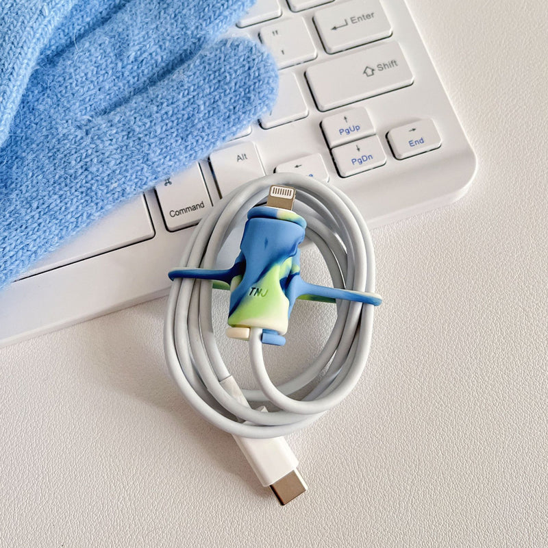 2 In 1 Silicone Data Cable Protector