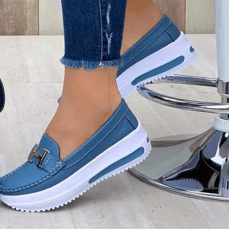 Women Round Toe Casual Walking Shoes