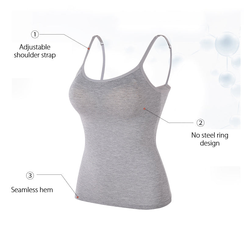 Tank with Built-In Bra