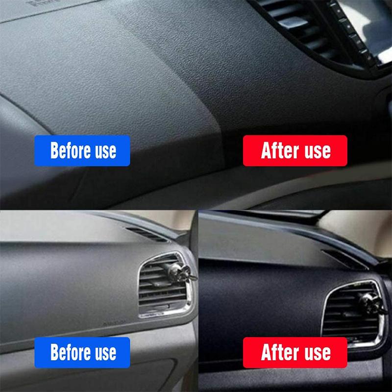 ✨🚗Car Interior Plastic Parts Renewed Restore Agent Refurbished Liquid 200 ML