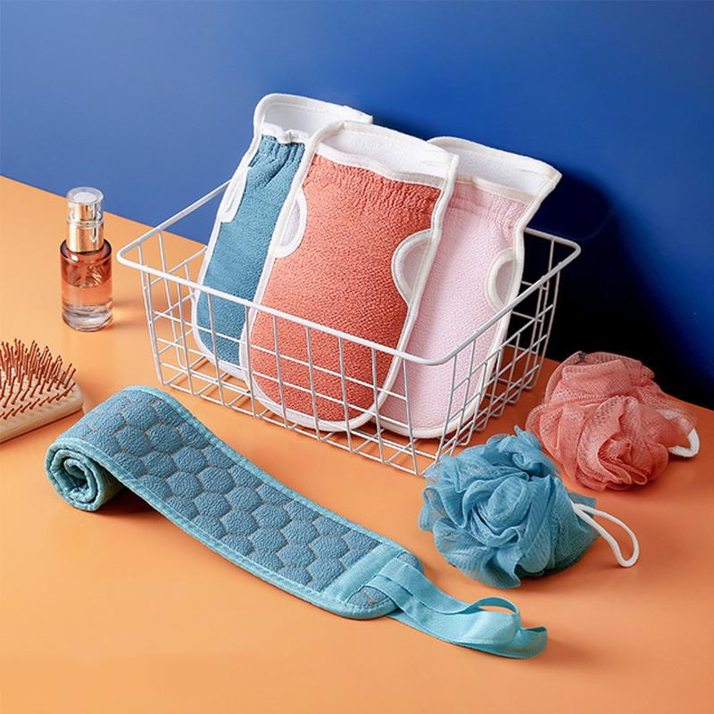 3pcs/set Splish Splash Scrubber Shower Gloves and Bath Ball