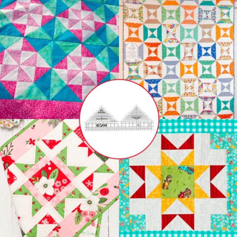 🎊90 Degree Double-Strip Quilt Ruler🎊