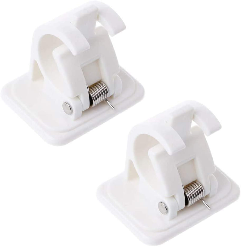 Nail-free Adjustable Rod Bracket Holders (2pcs)