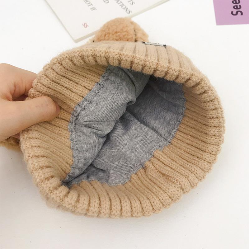 Winter Cat Ears Knitted Beanie Unisex