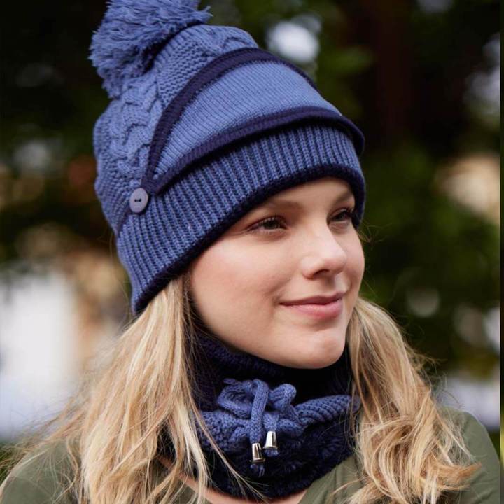 Women's Winter Set - Mask, Hat, Scarf
