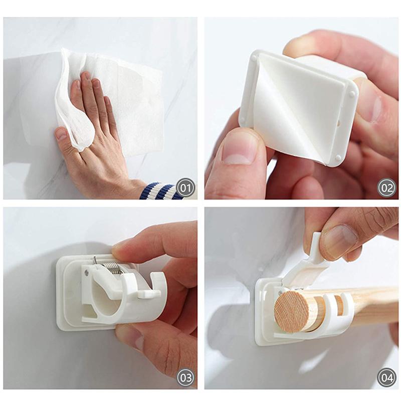 💥Nail-free Adjustable Rod Bracket Holders💥