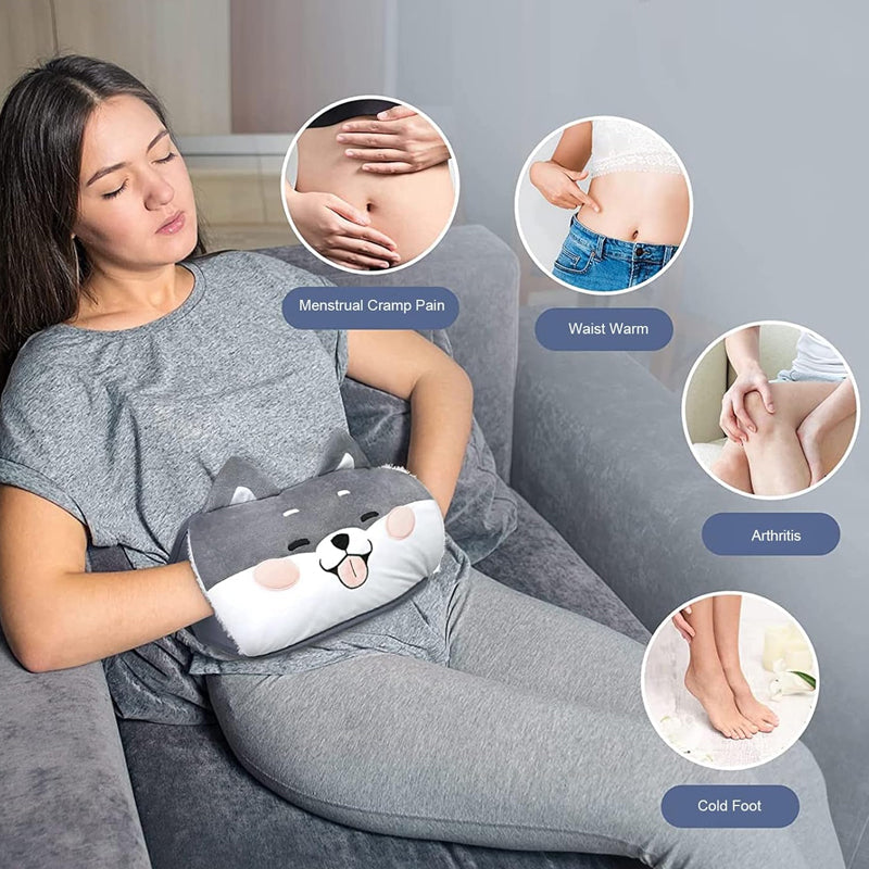 ♨️Plush Refillable Hot Water Bottle Belt🔥