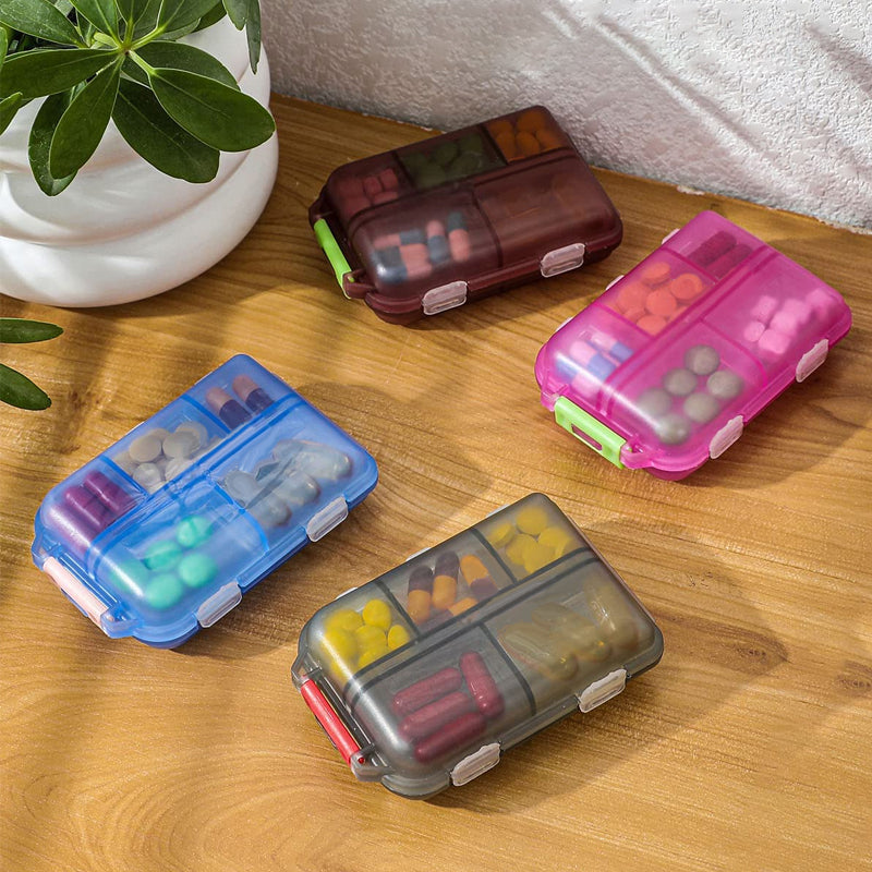 Portable Pill Box🎁Medicines, jewellery, parts can all be put in this tiny box!