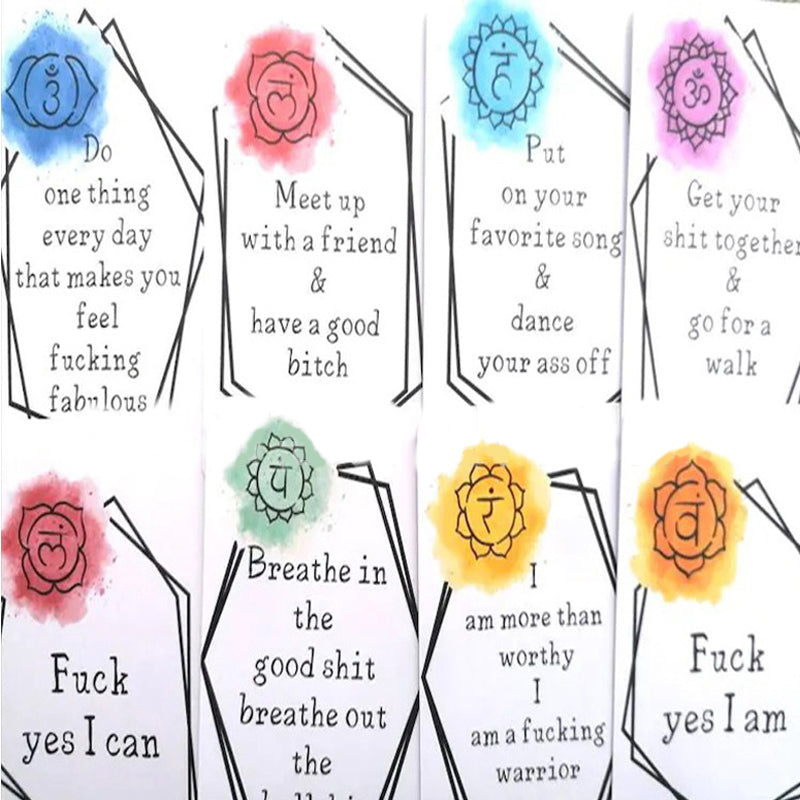 🎁Funny Affirmation Card Gift Made with Coated Paper (set of 16pcs)