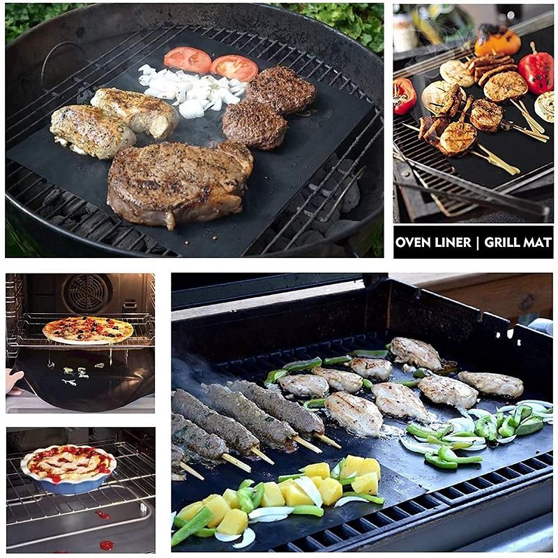 New Cuttable Non-Stick BBQ Grill Mats