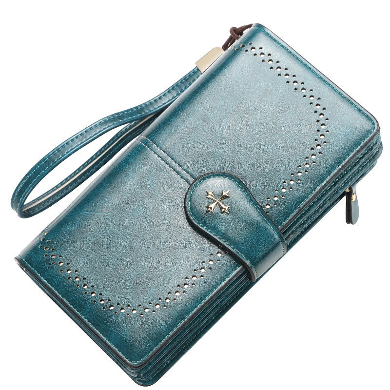 Women's Multifunction Wallet Zipper Handbag