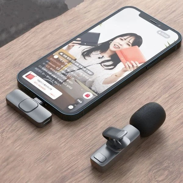 Upgraded Wireless Lavalier Microphone