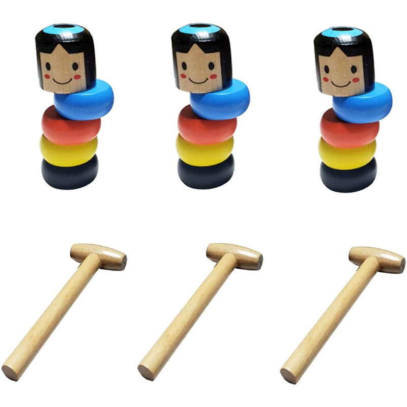 Unbreakable wooden Man Magic Toy
