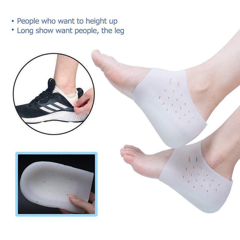 Pair Of Invisible Orthopedic Height Increase Insoles
