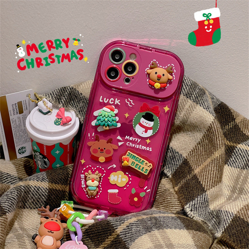 Christmas Tree Pendant For iPhone Cover with Mirror