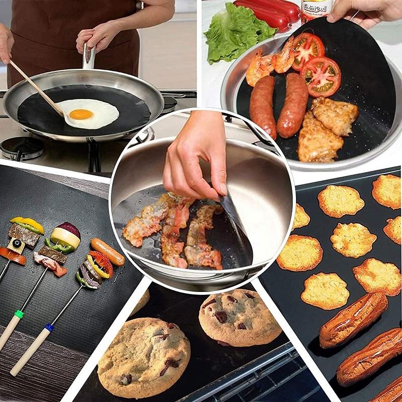 New Cuttable Non-Stick BBQ Grill Mats
