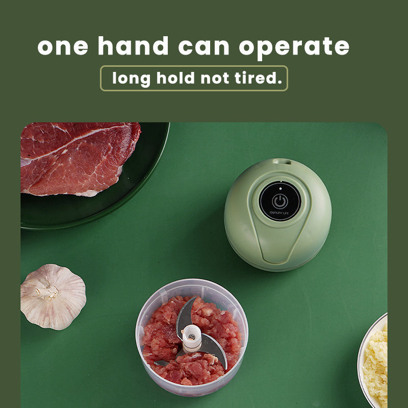 🧄USB Rechargebale Electric Garlic Grinder