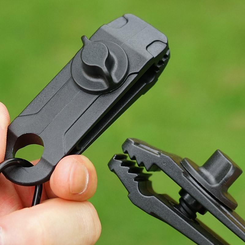 Reusable Linoleum Tent Clips