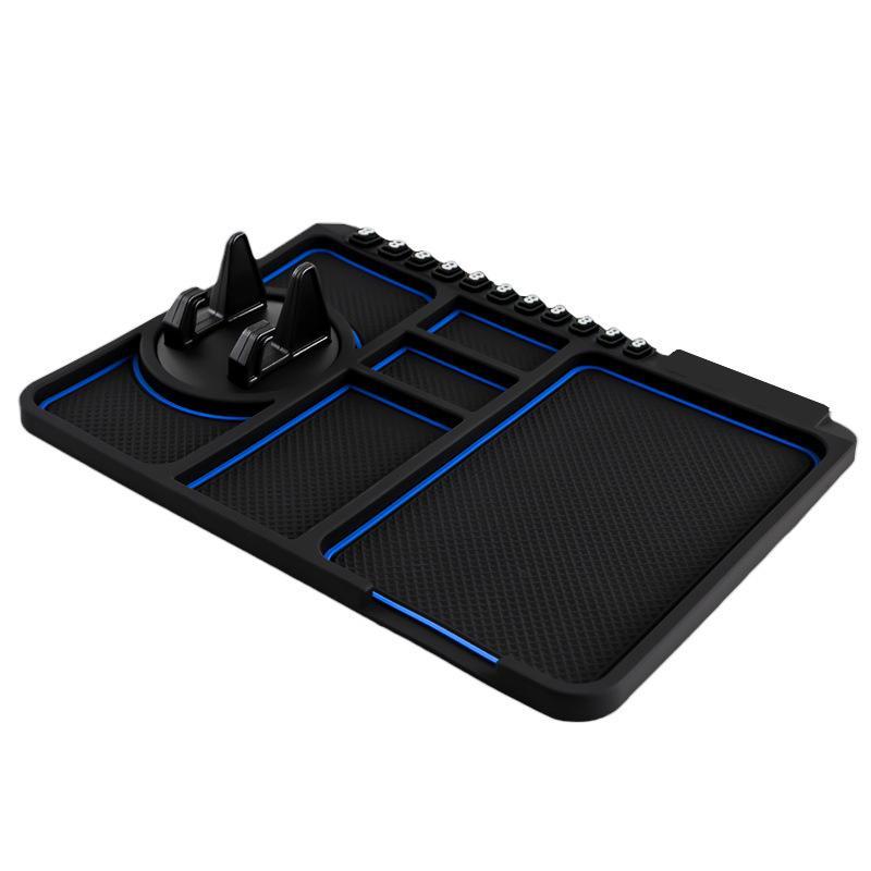 Anti-Skid Car Dashboard Sticky Pad, 4 in 1Multi-function Non-slip Phone Holder