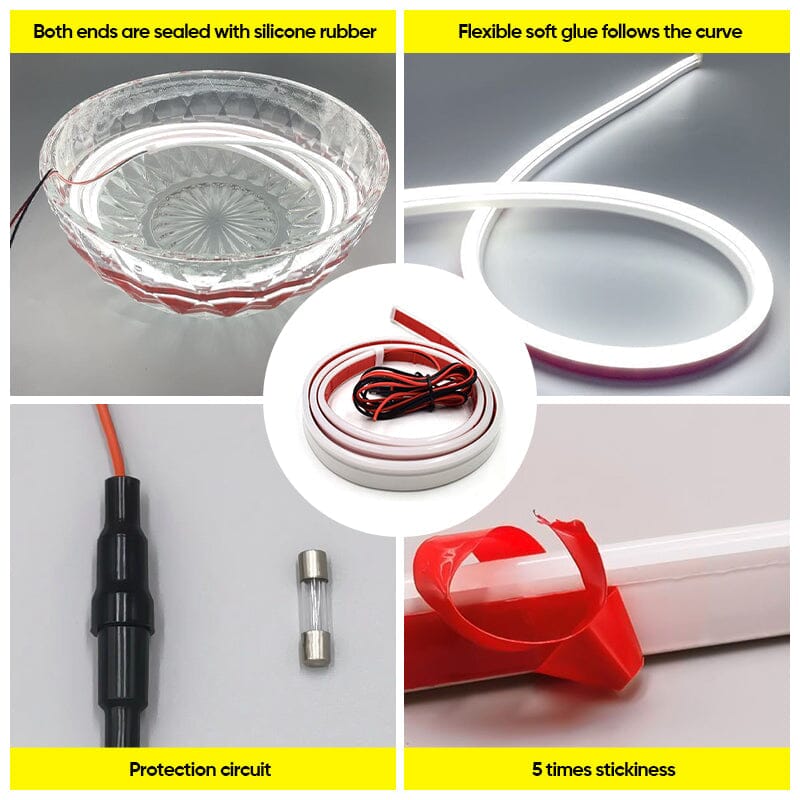 Flexible Car Hood LED Strip Lights