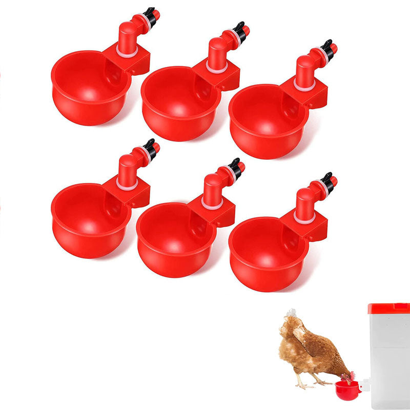 Automatic Poultry Waterer Auto Chicken Water Drinker Cup