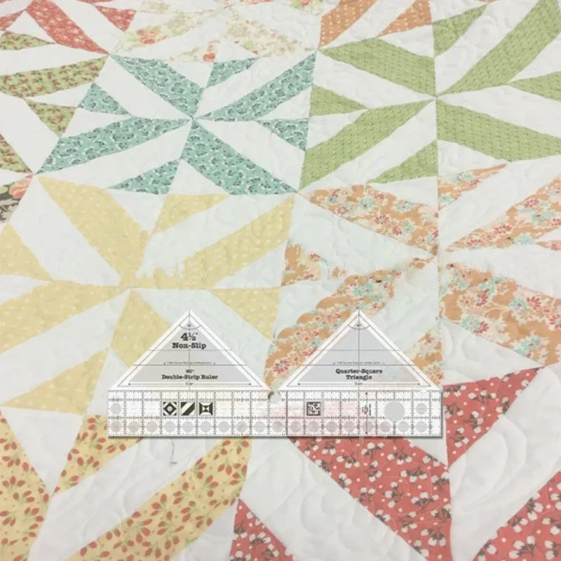 🎊90 Degree Double-Strip Quilt Ruler🎊