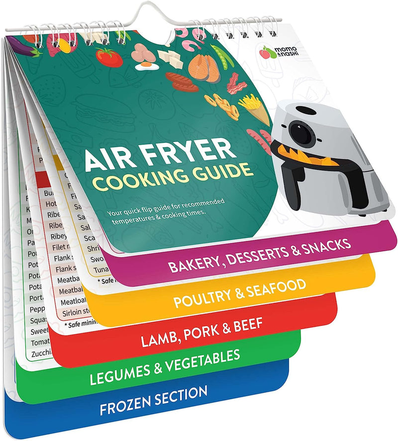 ✨Flash Sale-Up to 50% Off✨Air Fryer Cheat Sheet Magnets Cooking Guide Booklet