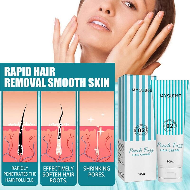 🥰Summer Hot Sale🥰PEACH FUZZ HAIR CREAM