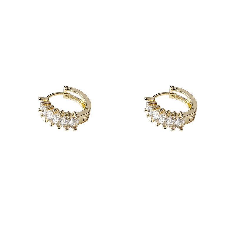 Embrace The Future - Premium Zircon Stud Earrings