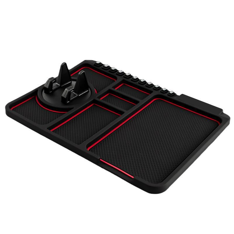 Anti-Skid Car Dashboard Sticky Pad, 4 in 1Multi-function Non-slip Phone Holder