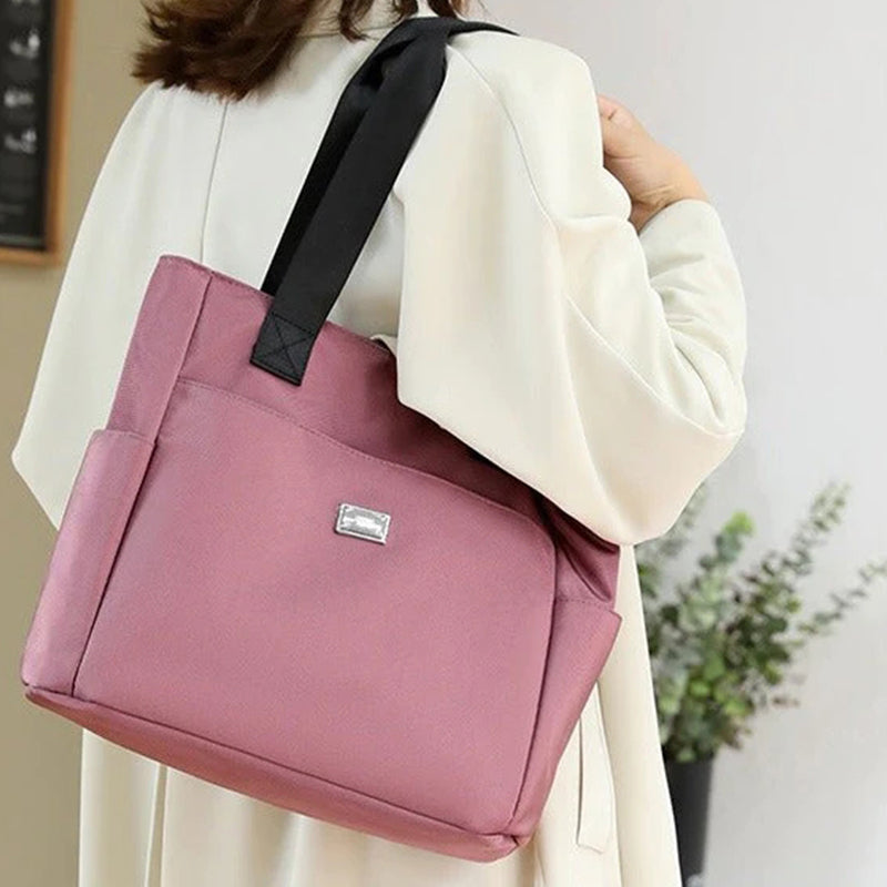 Lightweight Nylon Tote Bag Waterproof Shoulder Bag for Women