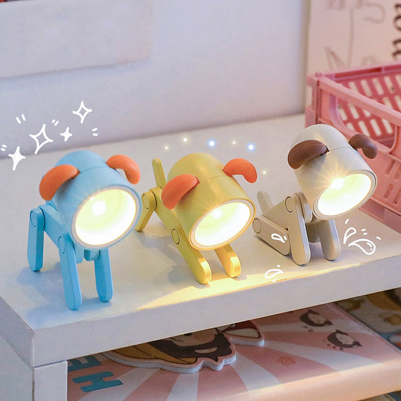 LED Cute Pet Night Light Decorative Ornament Gift Portable Mini Phone Holder Creative Led Desk Lamp