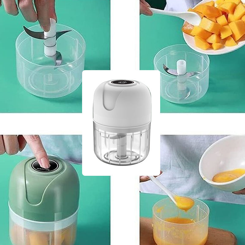 🧄USB Rechargebale Electric Garlic Grinder