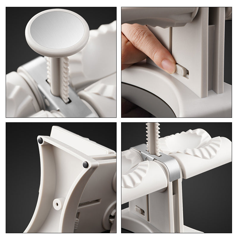 🥟Household Double Head Automatic Dumpling Maker Mould🧑‍🍳Good helper in the kitchen